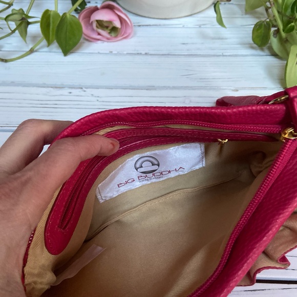 Gorgeous Big Buddha Hot Pink Wristlet - Picture 6 of 10